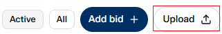 options on bid screen