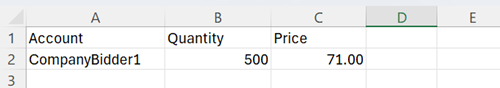 csv Format
